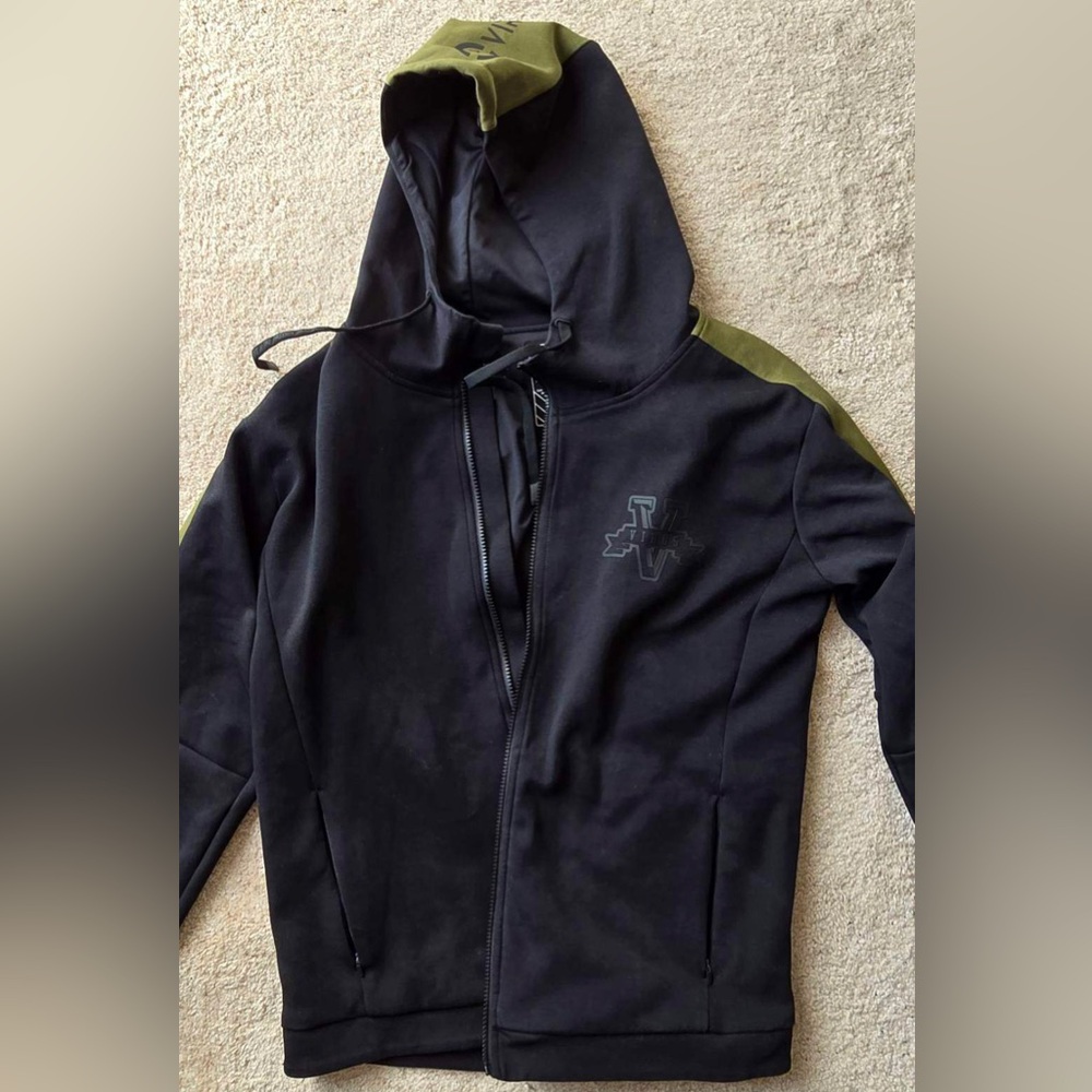 Virus Men’s full zip Jacket Hoodie